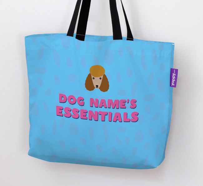 'Essentials' - Personalized {breedFullName} Canvas Bag